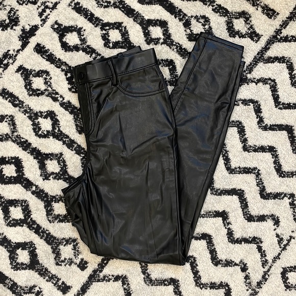 Nwt Faux Leather Jegging Medium 8 